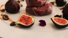 Filet mignon de biche aux figues