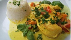 Ragoût de dinde au lait de coco