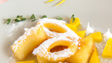 Raviole d'agrumes et churros au carvi