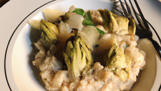 Risotto aux artichauts