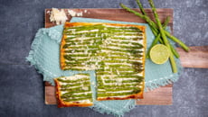 Tarte aux asperges