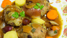 Lapin en gibelotte maison