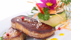 Foie gras poêlé aux pommes