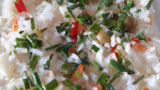 Salade de riz économique