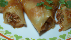 Nems au poulet au Saint Môret