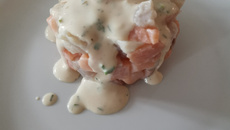 Tartare de thon et saumon