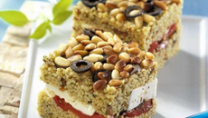 Gratin de céréales méditérrannéennes Tipiak façon grecque