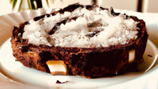 Gâteau au chocolat et à la coco