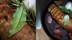 Filet mignon farci au foie gras, airelles et poivre de sichuan