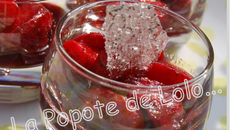 Fraises au vin épicé