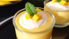 Crème de mangue vanillée