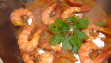 Méli-mélo de gambas