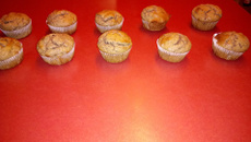 Muffin à la farine de noisette