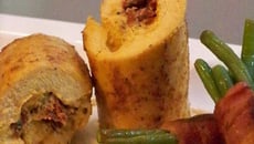 Ballottine de suprême de volaille aux épices