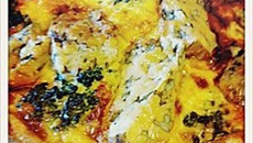 Quiche épaisse à la fourme d'Ambert et Brocolis