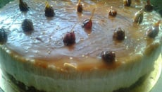 Entremets pommes et caramel au beurre salé