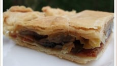 Tourte jambon champignons