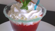 Smoothies fraise menthe