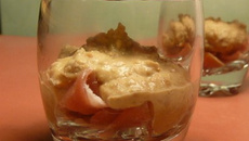 Verrines Lentilles-Jambon