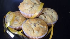 Moelleux aux girolles et à la noisette, cœur de foie gras