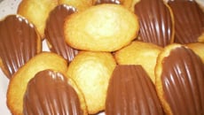 Madeleines avec chocolat