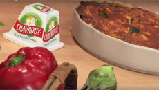 Clafoutis de légumes du soleil façon Chavroux