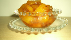 Ananas confit à l'aigre doux