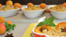 Crumble aux abricots facile