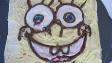 Gâteau Bob l'Eponge pour anniversaire
