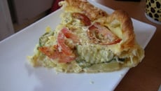 Quiche hivernale économique et pas (trop) calorique