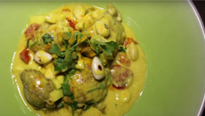 Curry onctueux de dinde aux fruits