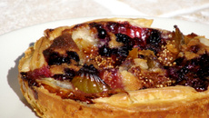 Tarte aux figues & aux amandes