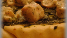 Tatin saumon épinards