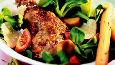 Salade Caesar au lapin gourmande