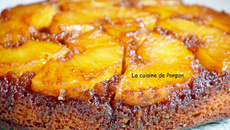 Gâteau à l'ananas frais caramélisé à la cassonade