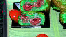 Moelleux pistache cerises