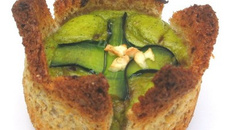 Petites Tulipes de Courgettes