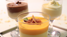 Verrine trio de crèmes