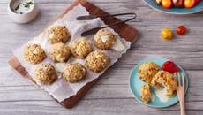Croquettes au four de Céréales & Lentilles au fromage