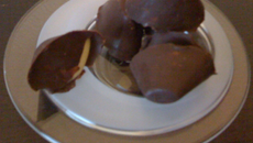 Chocolats black and white maison