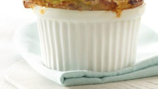 Soufflé de pommes de terre et champignons