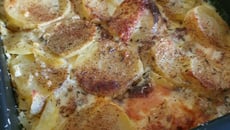 Gratin de pommes de terre à l'ail