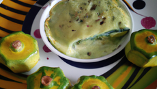 Fondant de courgettes à la crème