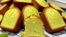 Financiers au citron vert