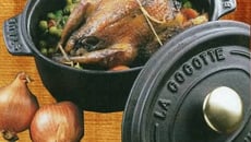 Pigeon aux échalotes confites