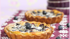 Tarte aux myrtilles classique