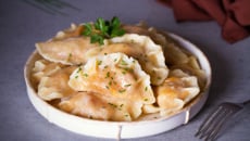 Ravioles aux crevettes au Cookeo