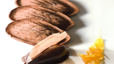 Madeleines tièdes au chocolat