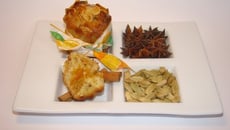 Petit Moelleux aux brisures de pain d'épices et cœur de confiture à l'orange