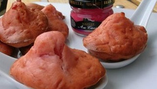 Madeleines jambon & moutarde au cassis